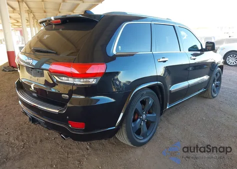 2014 Jeep Grand Cherokee Overland z USA, uszkodzony, nr VIN 1C4RJFCT2EC137783